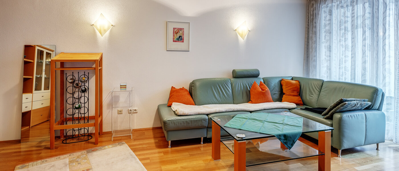 piso con jardín München Solln 04 sala de estar 12884