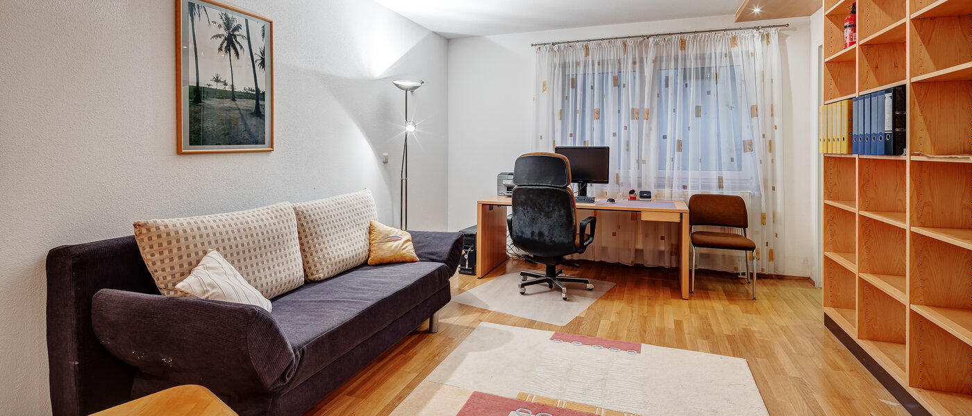 piso con jardín München Solln 02 Oficina / Habitación de invitados 12884