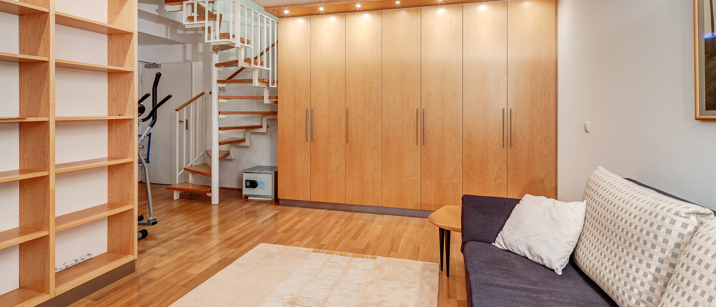 piso con jardín München Solln 04 Oficina / Habitación de invitados 12884