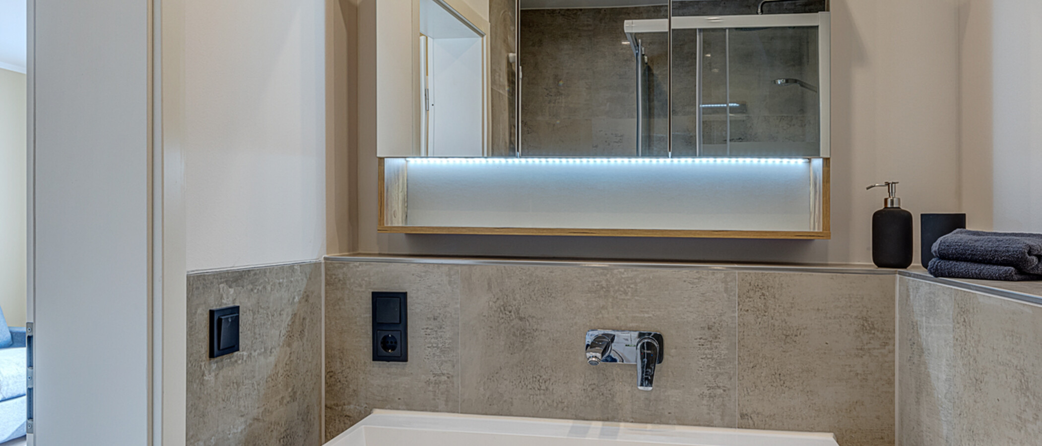 apartamento München Sendling-Westpark 01 baño 12899