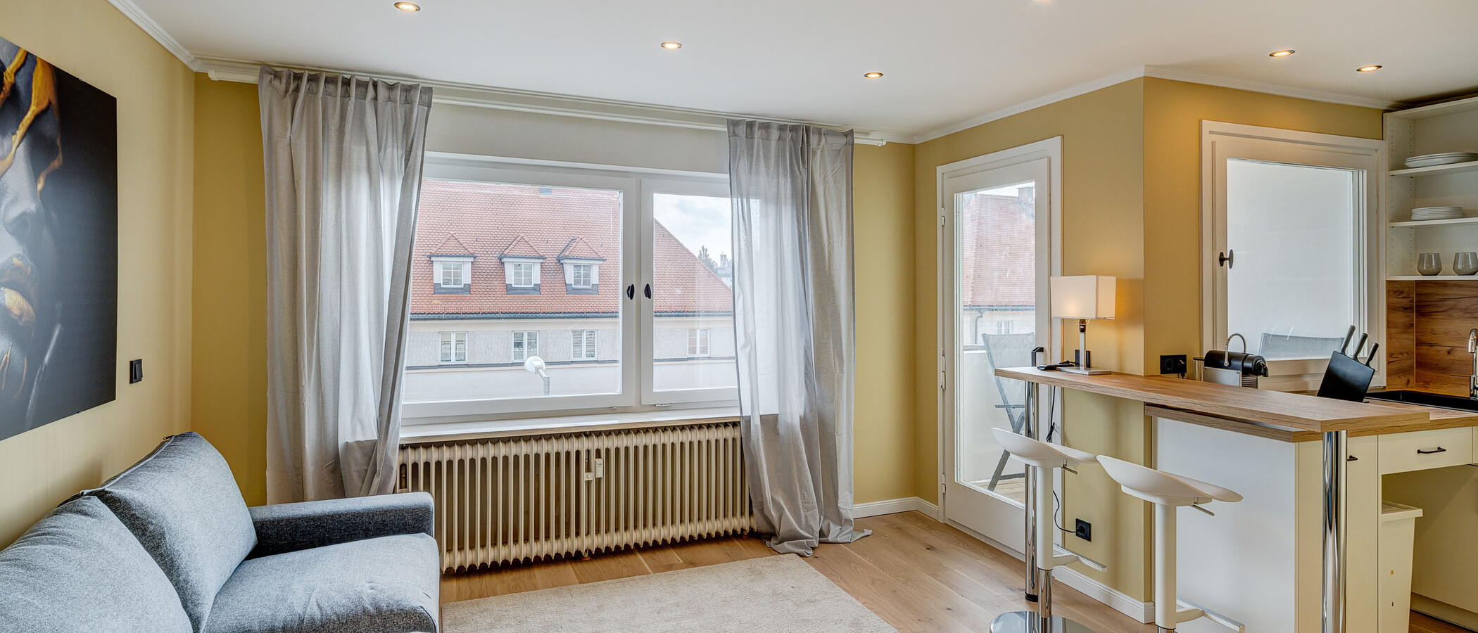 apartamento München Sendling-Westpark 01 zona de día  12899