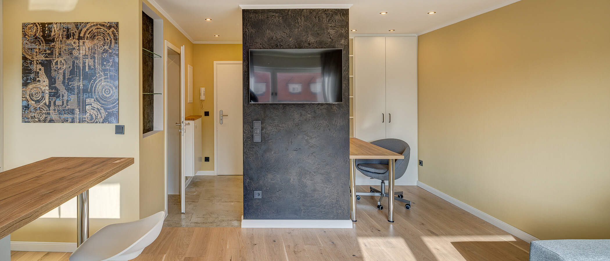 apartamento München Sendling-Westpark 03 zona de día  12899