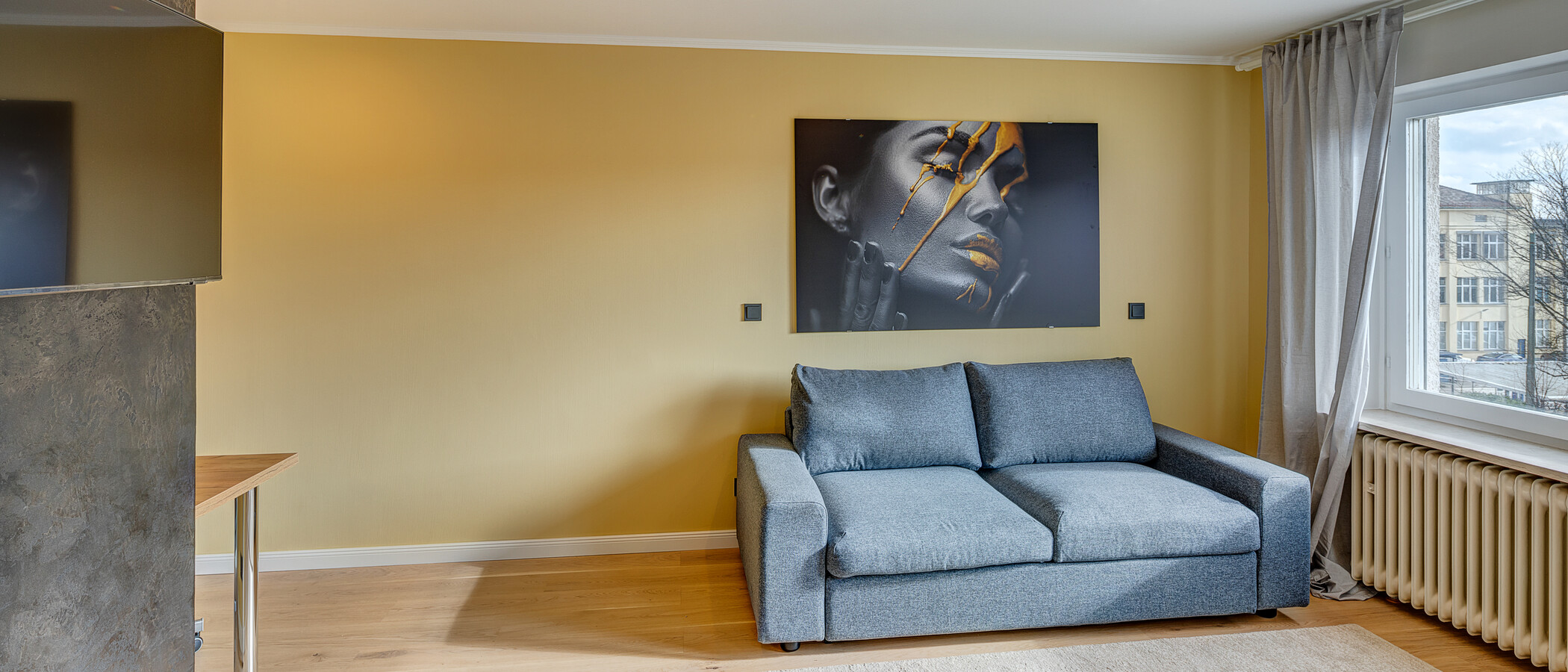 apartamento München Sendling-Westpark 05 zona de día  12899