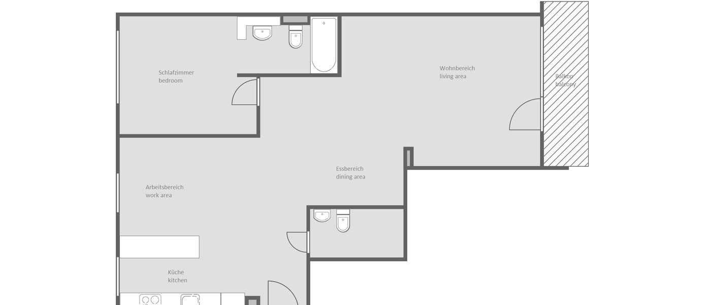 apartamento München Moosach 01 plano 12918