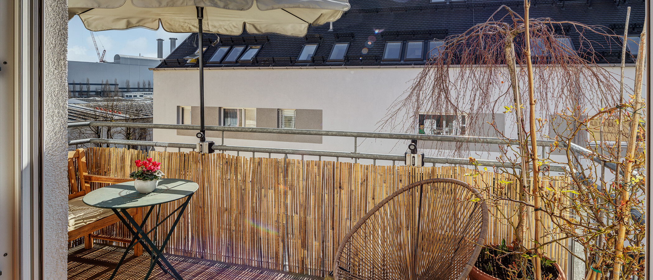 apartamento München Untersendling 01 balcón 12922