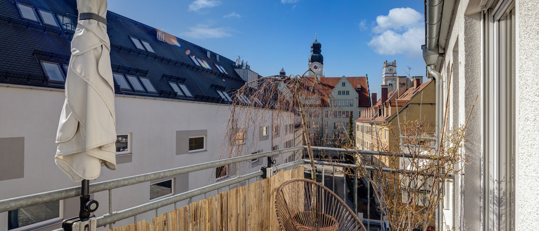 apartamento München Untersendling 02 balcón 12922