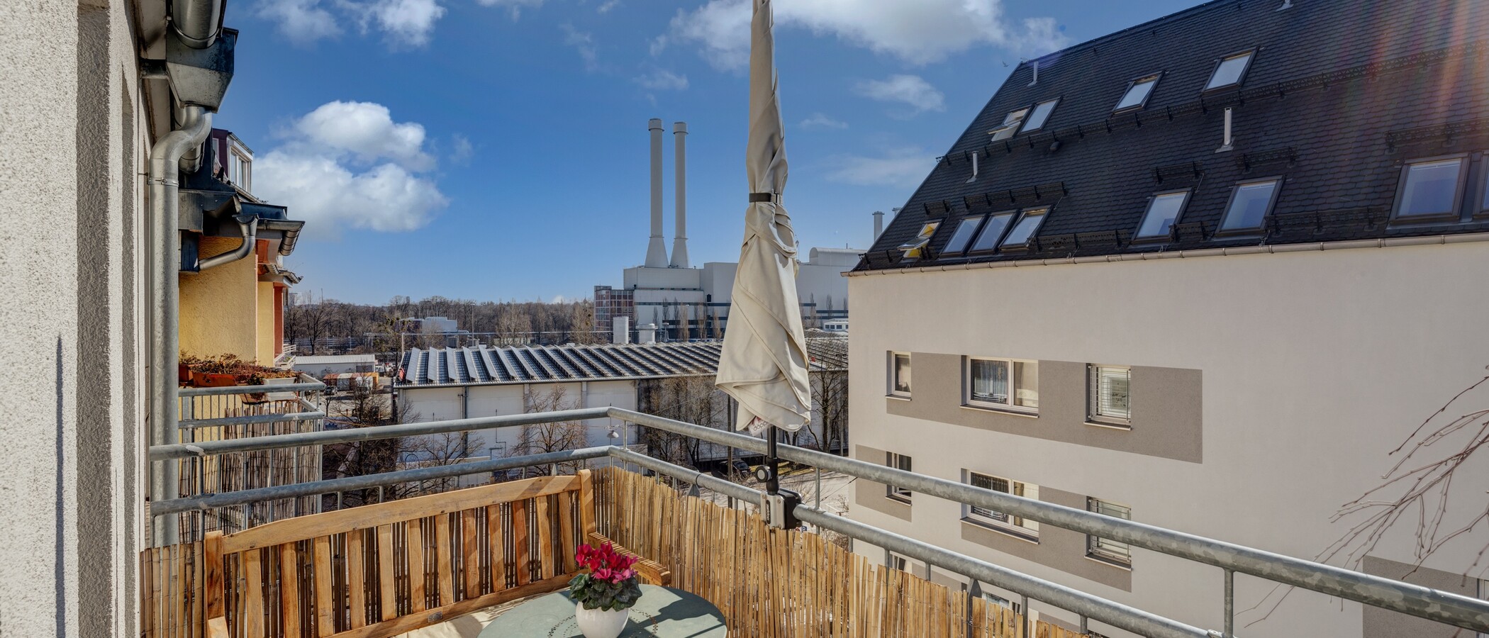 apartamento München Untersendling 03 balcón 12922