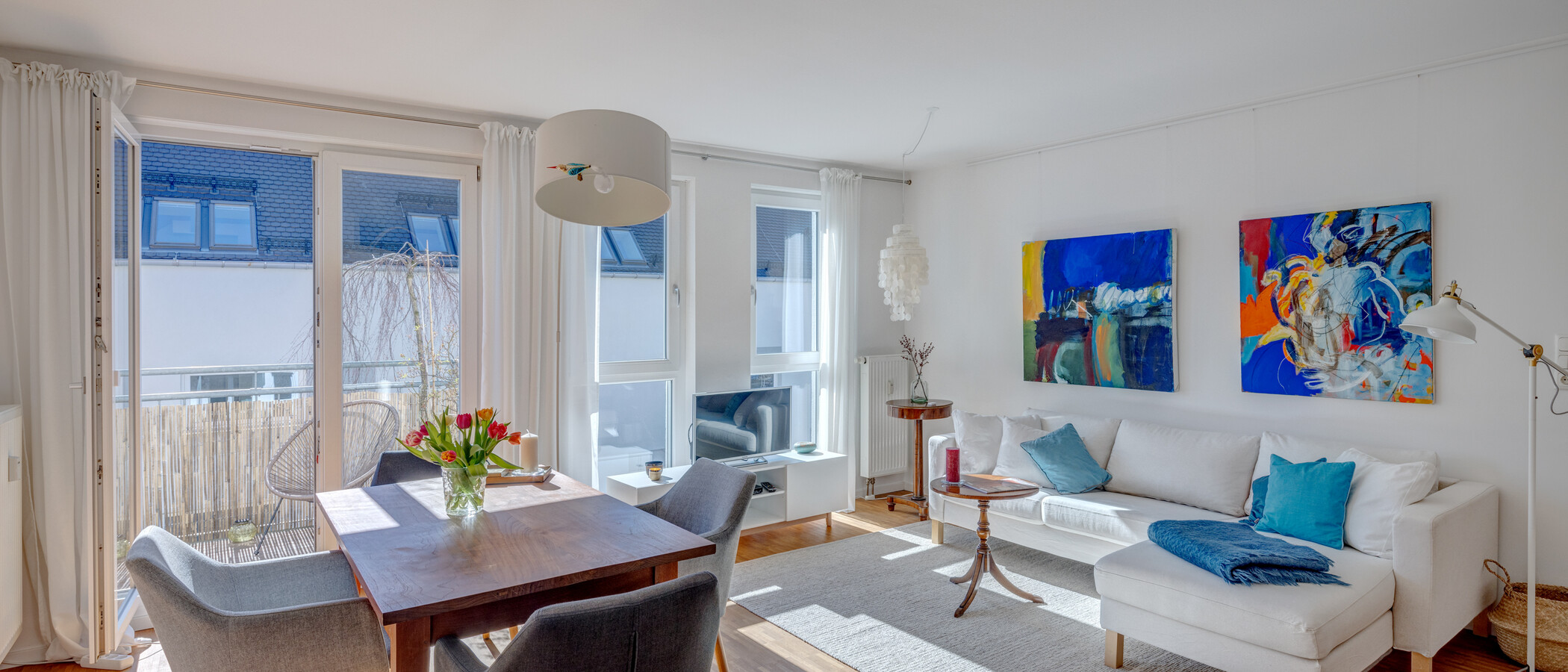apartamento München Untersendling 01 zona de día  12922