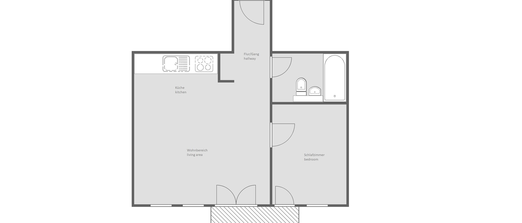 apartamento München Untersendling 01 plano 12922