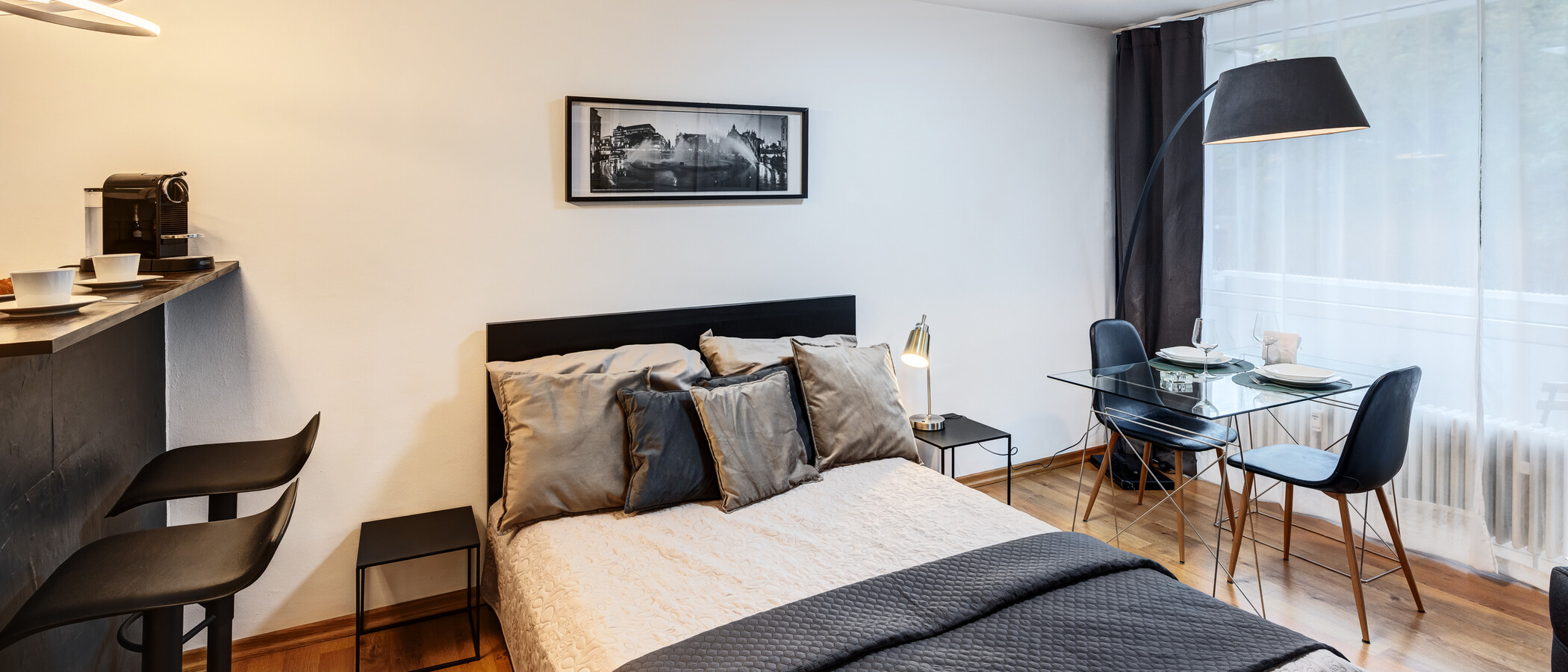 apartamento München Maxvorstadt 05 zona de día  12925
