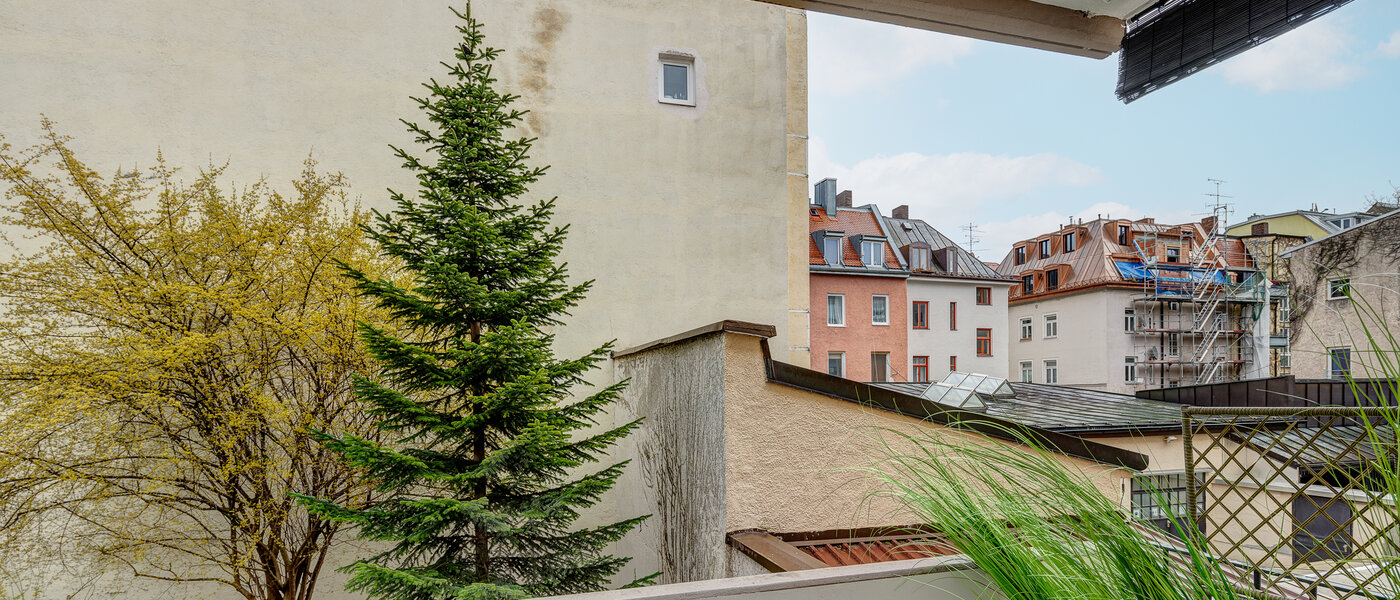 apartamento München Isarvorstadt 02 balcón 12957