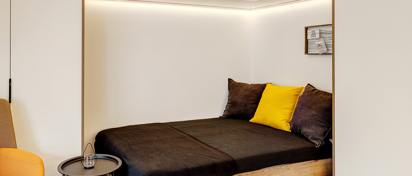 apartamento München Isarvorstadt 01 zona de dormir 12957