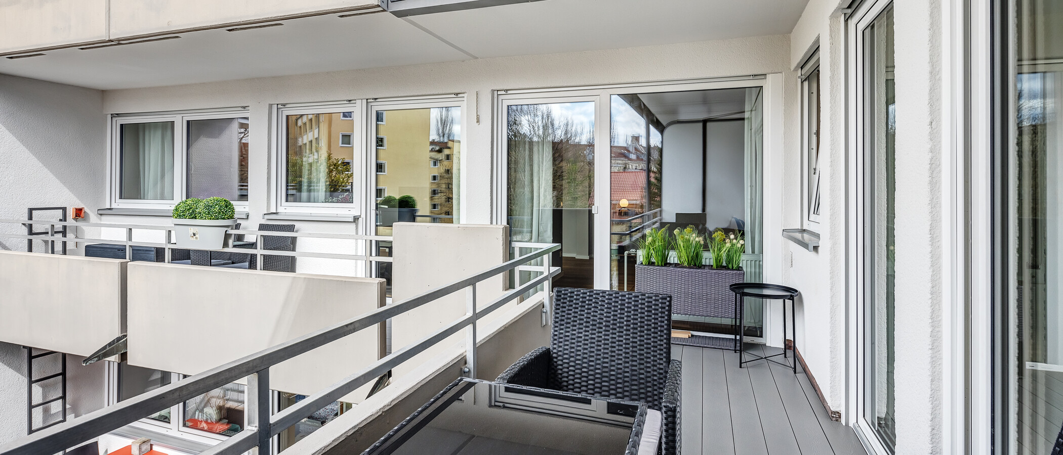 apartamento München Au 01 balcón 12962