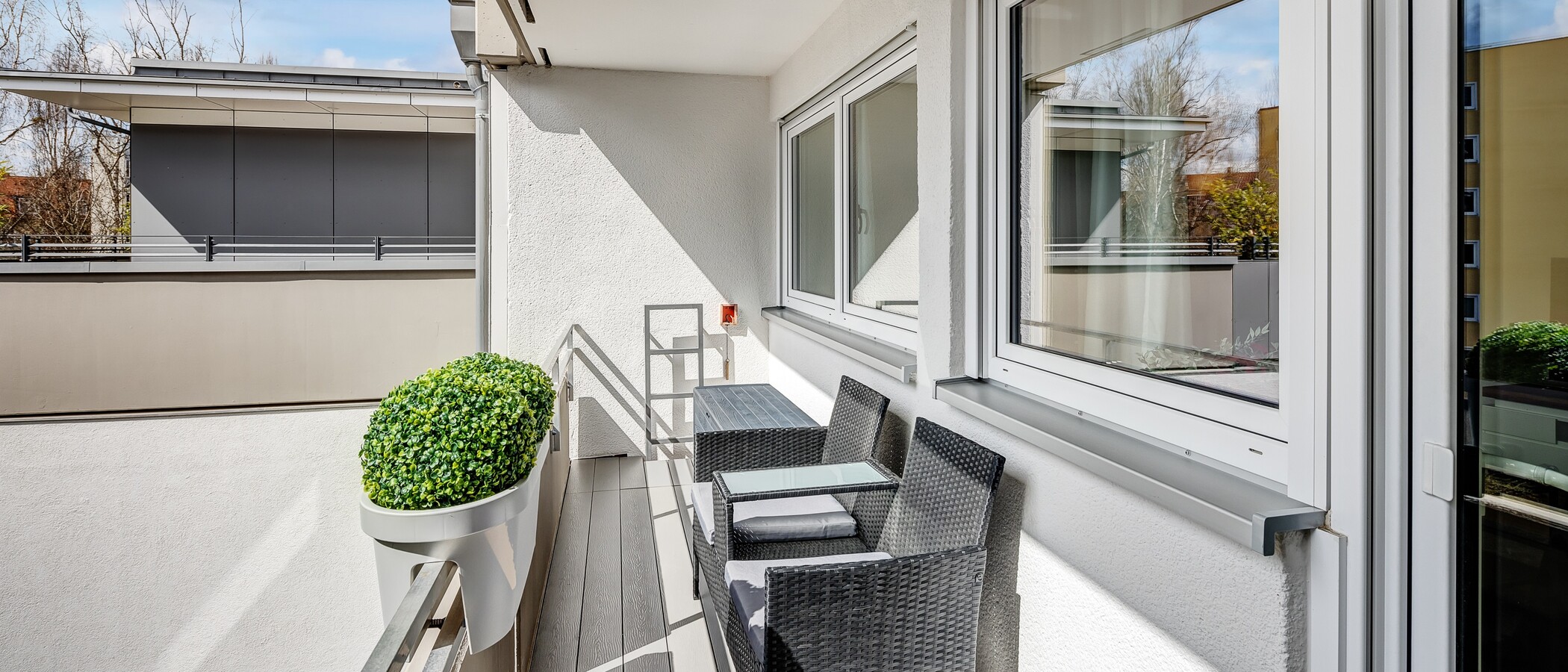 apartamento München Au 03 balcón 12962