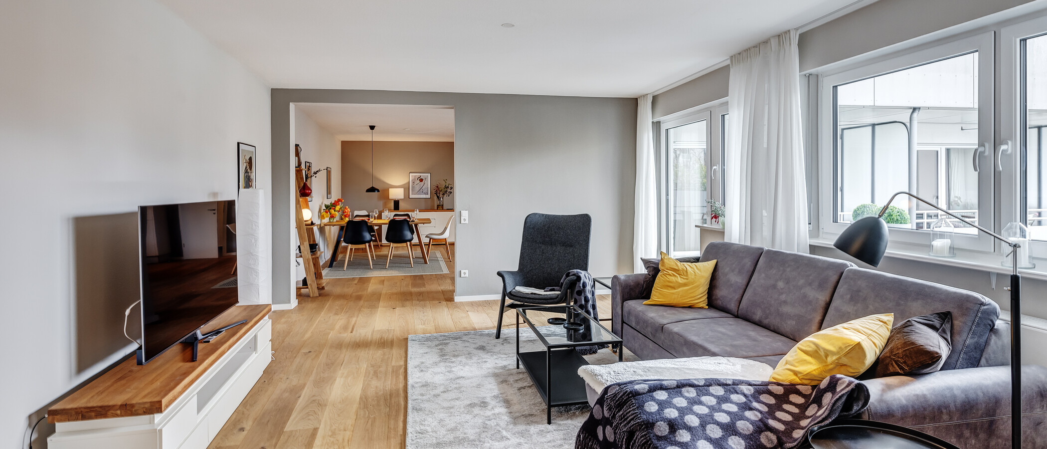 apartamento München Au 01 sala de estar 12962