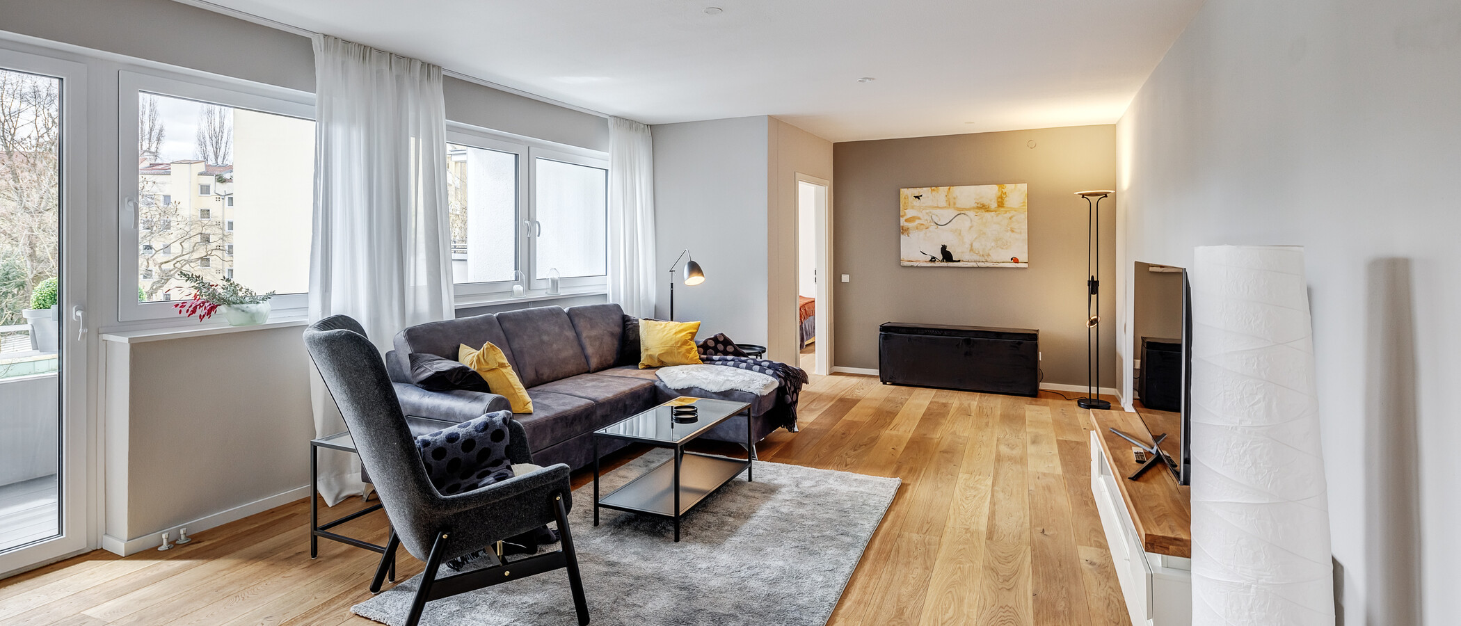 apartamento München Au 03 sala de estar 12962