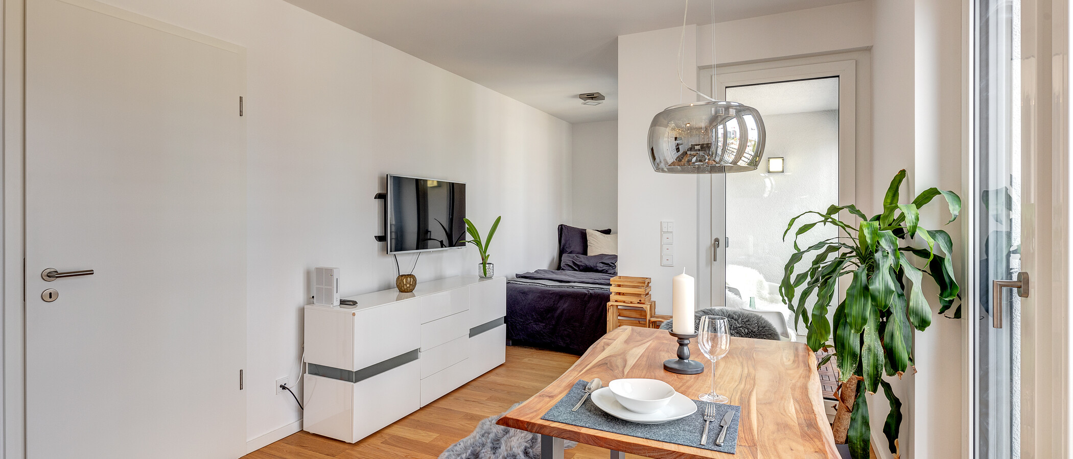 apartamento München Bogenhausen 03 zona de día  12978
