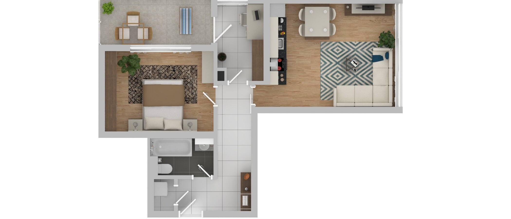 apartamento München Laim 01 plano 12980