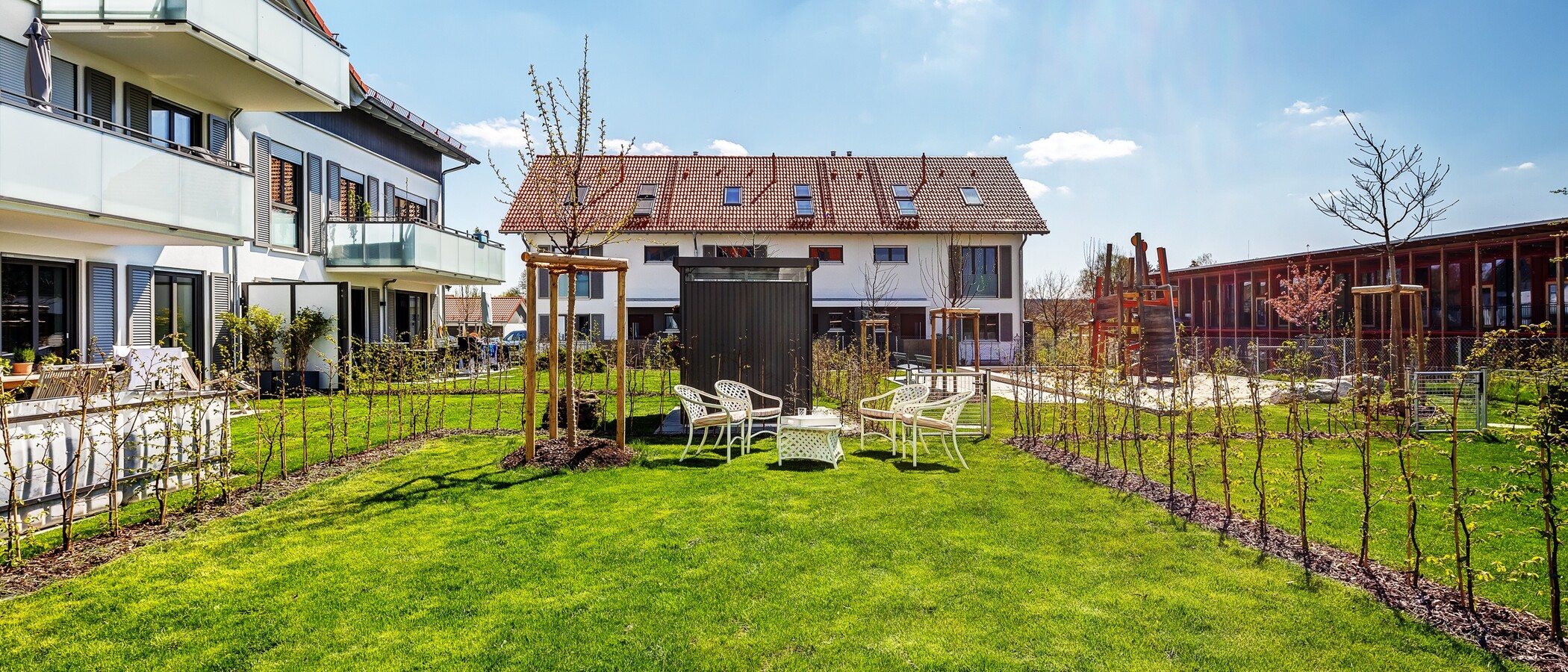 piso con jardín Andechs 02 jardín 12988
