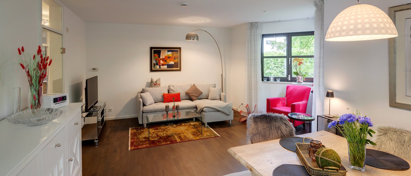 apartamento München Solln 01 zona de día  12995