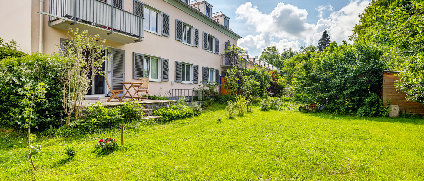 piso con jardín Germering 01 jardín 13004