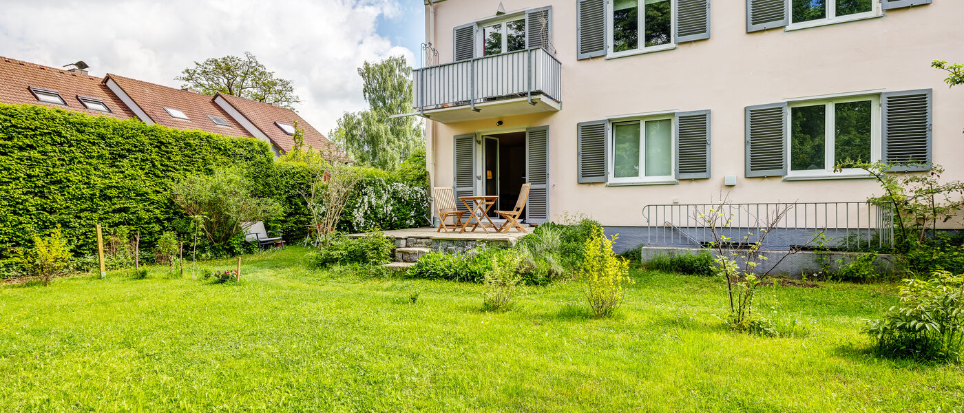 piso con jardín Germering 02 jardín 13004