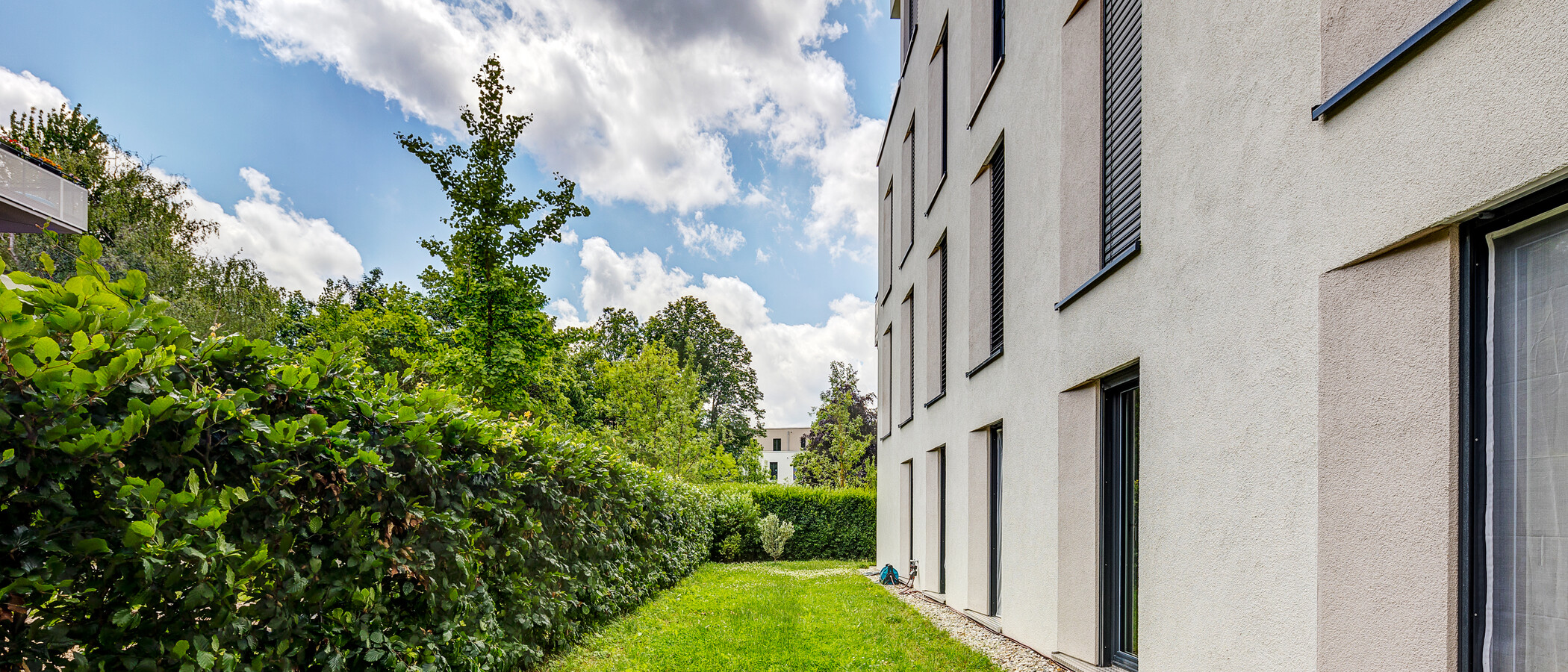 apartamento München Schwabing - Domagkpark 02 jardín 13008