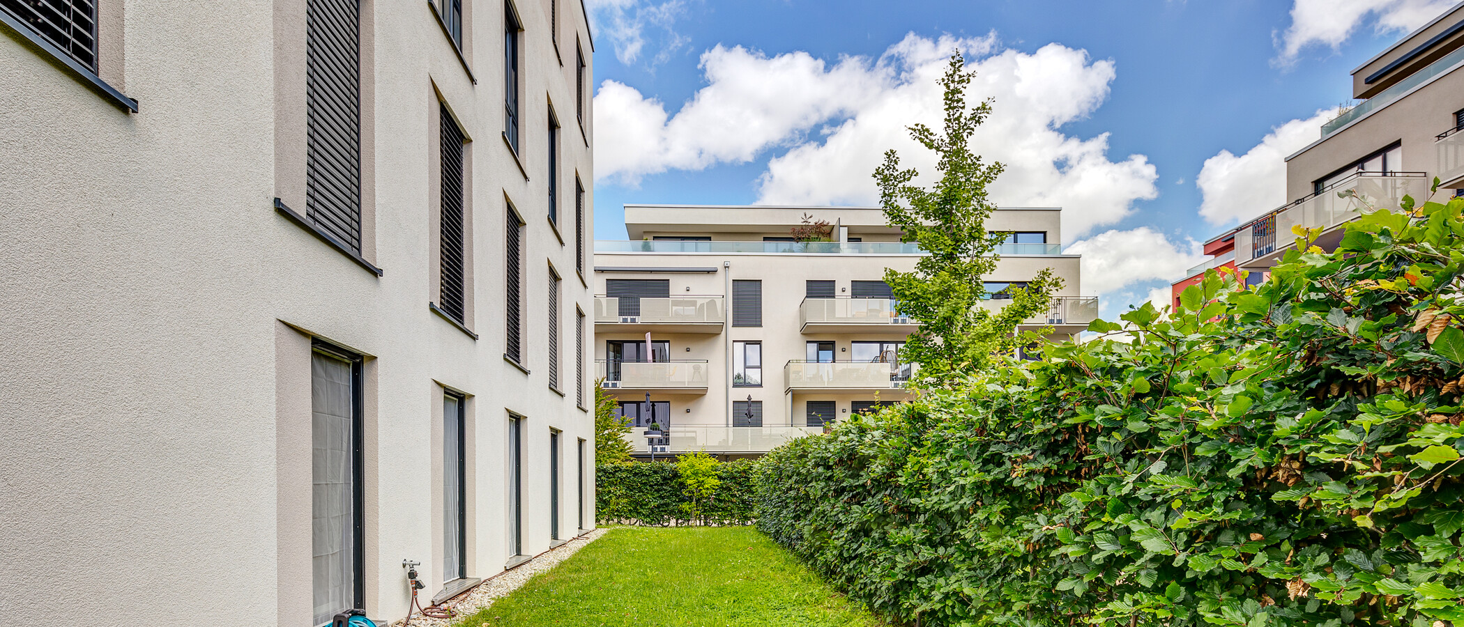 apartamento München Schwabing - Domagkpark 03 jardín 13008