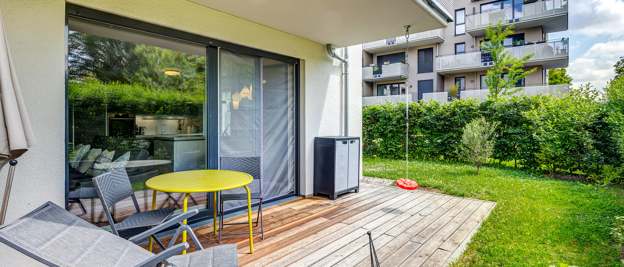 apartamento München Schwabing - Domagkpark 01 terraza 13008