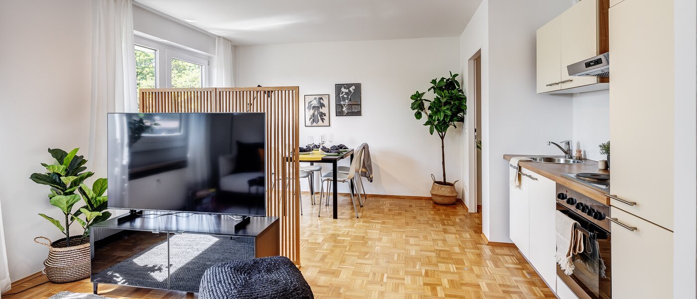 apartamento München Parkstadt Schwabing 01 zona de día  13011