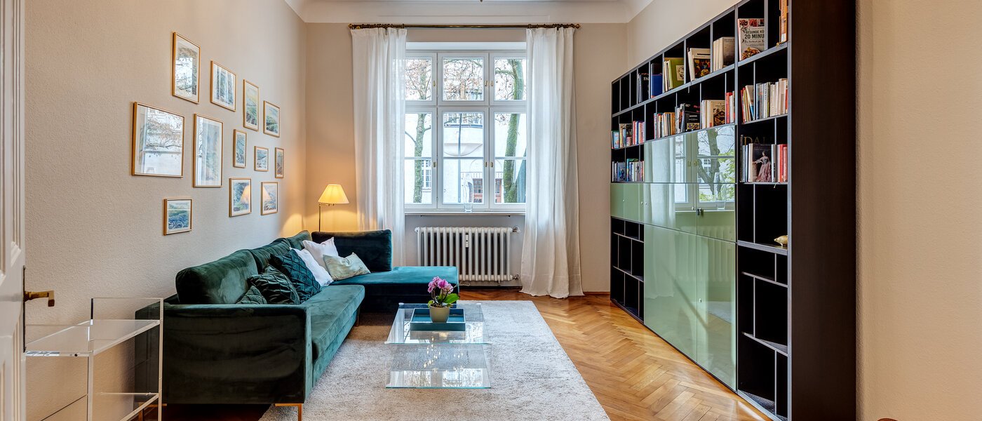 apartamento München Herzogpark 01 zona de día  13017