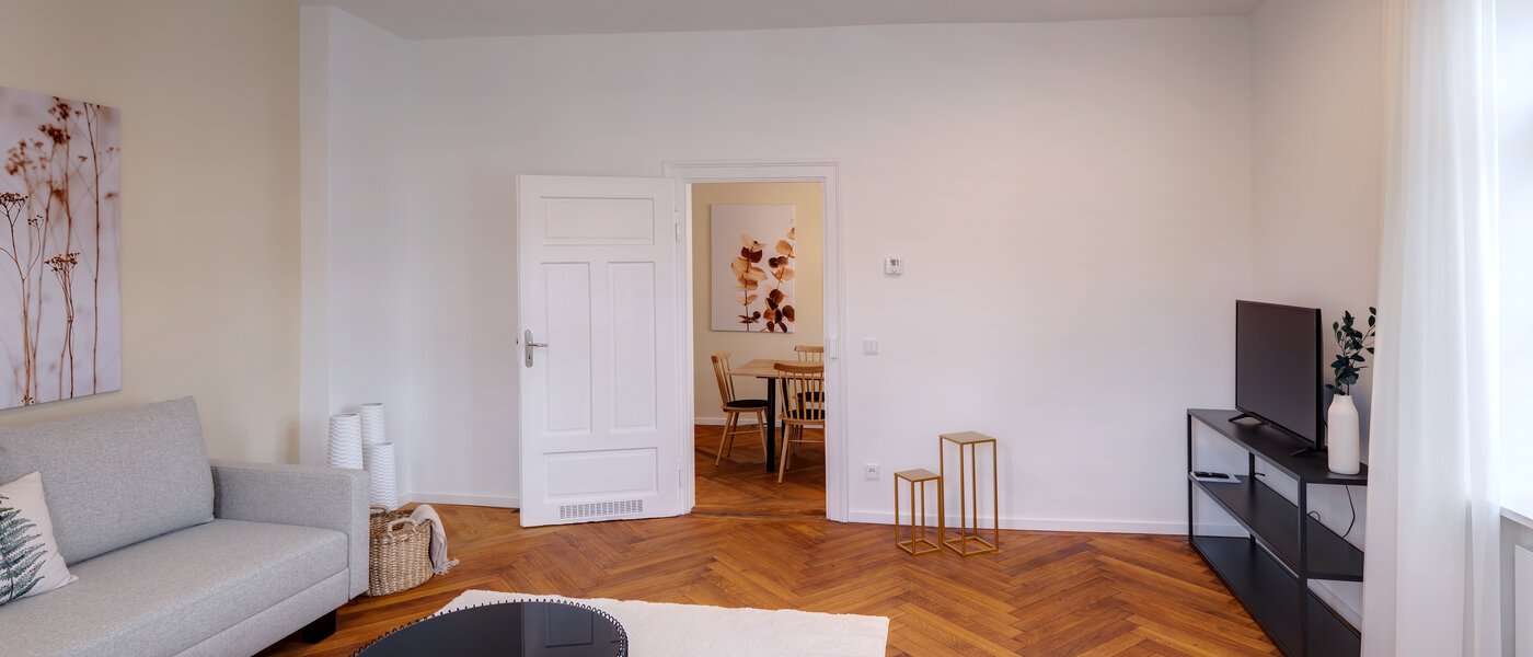 apartamento München Isarvorstadt 04 sala de estar 13027