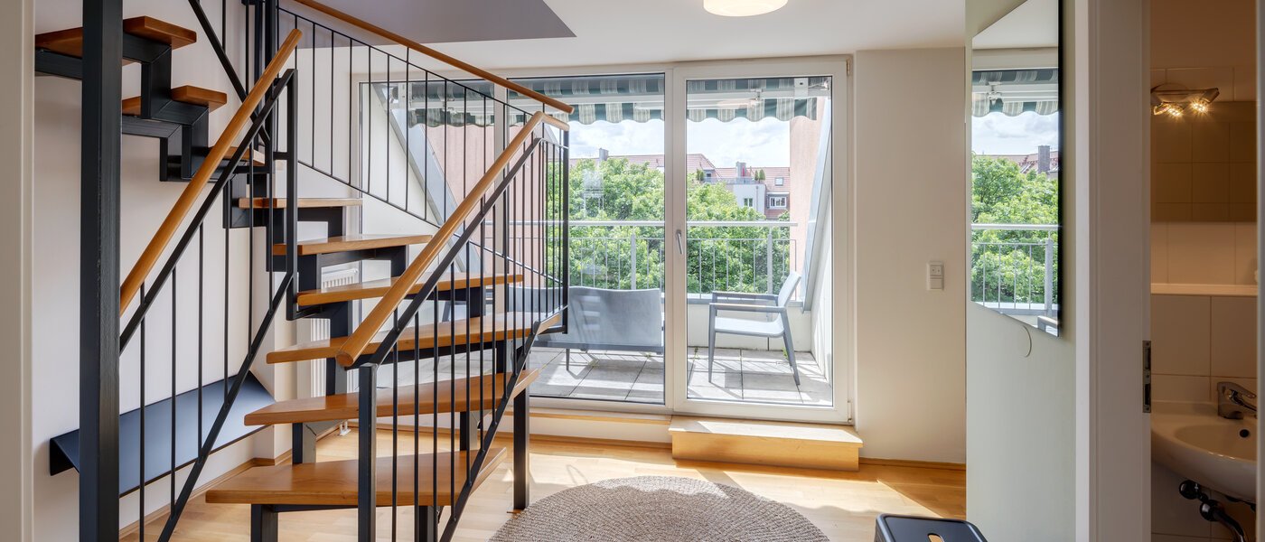 dúplex München Haidhausen 02 pasillo 13031