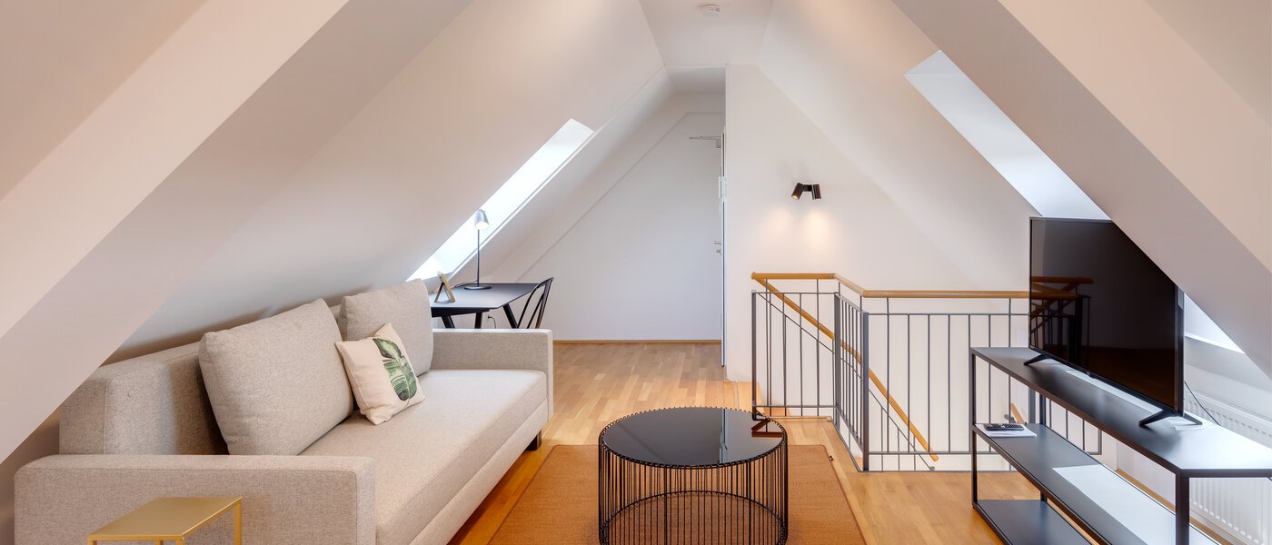 dúplex München Haidhausen 03 zona de día  13031