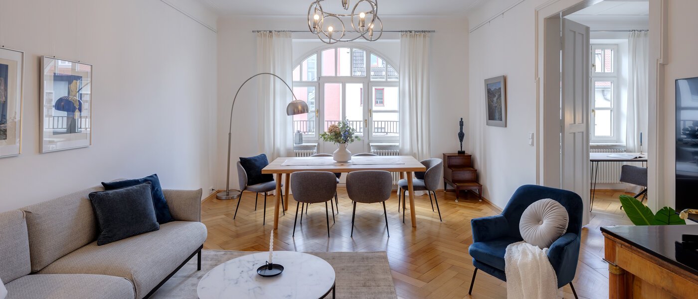 apartamento München Lehel 01 zona de día  13035