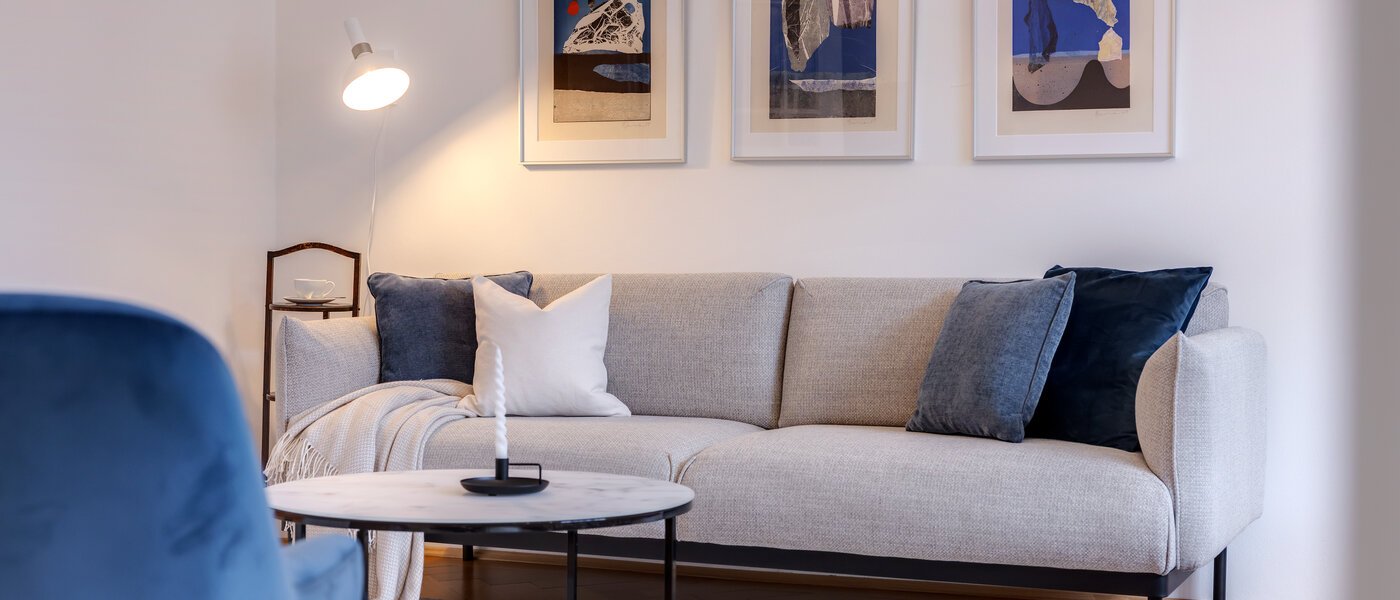 apartamento München Lehel 05 zona de día  13035