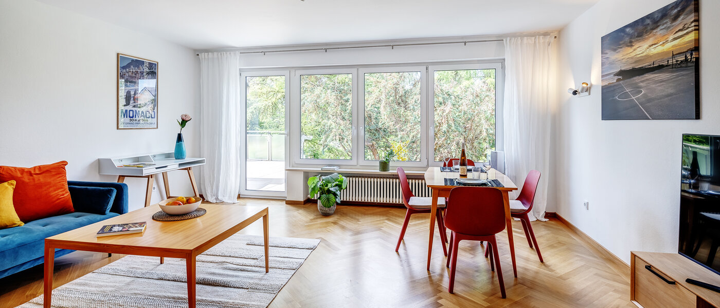 apartamento München Berg am Laim 01 sala de estar 13039
