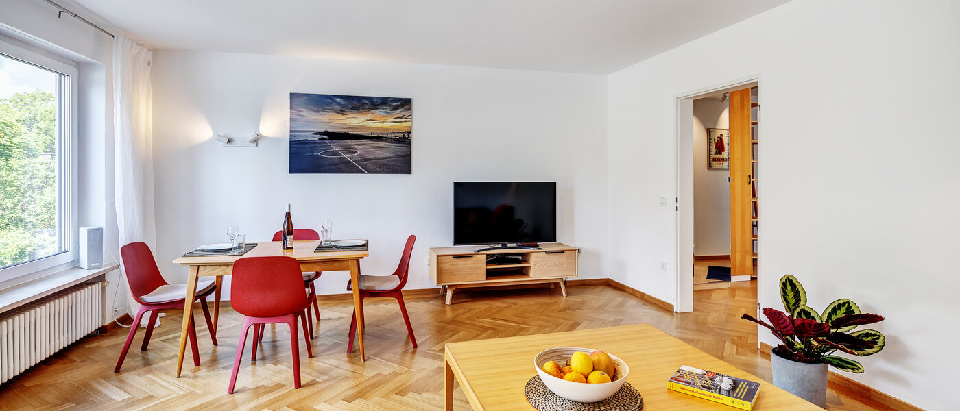 apartamento München Berg am Laim 03 sala de estar 13039