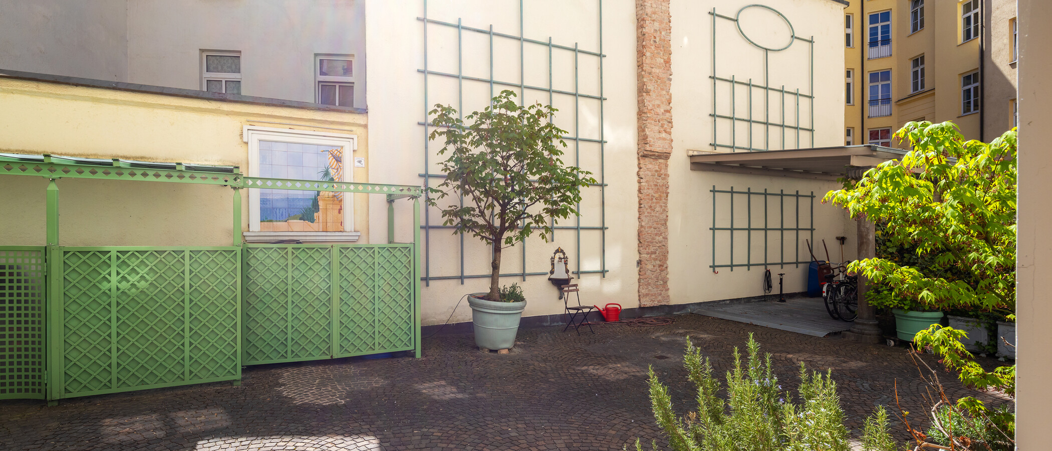 apartamento München Lehel 02 patio  1304