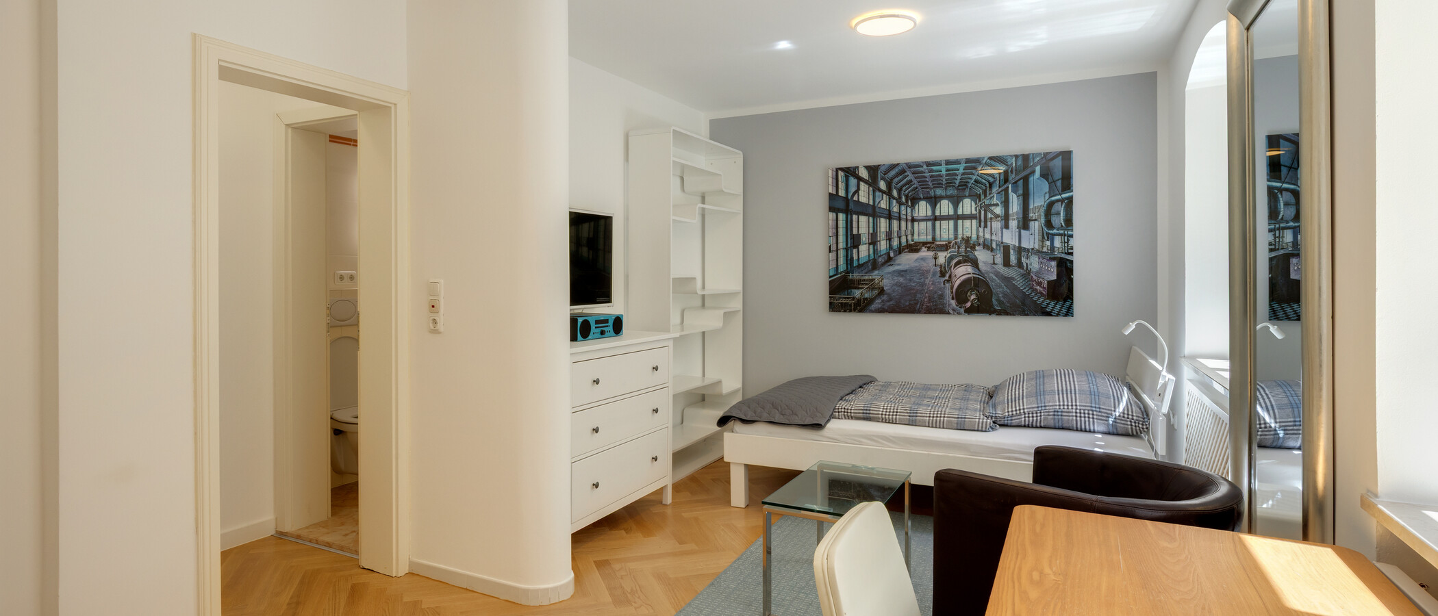 apartamento München Lehel 04 zona de día  1304