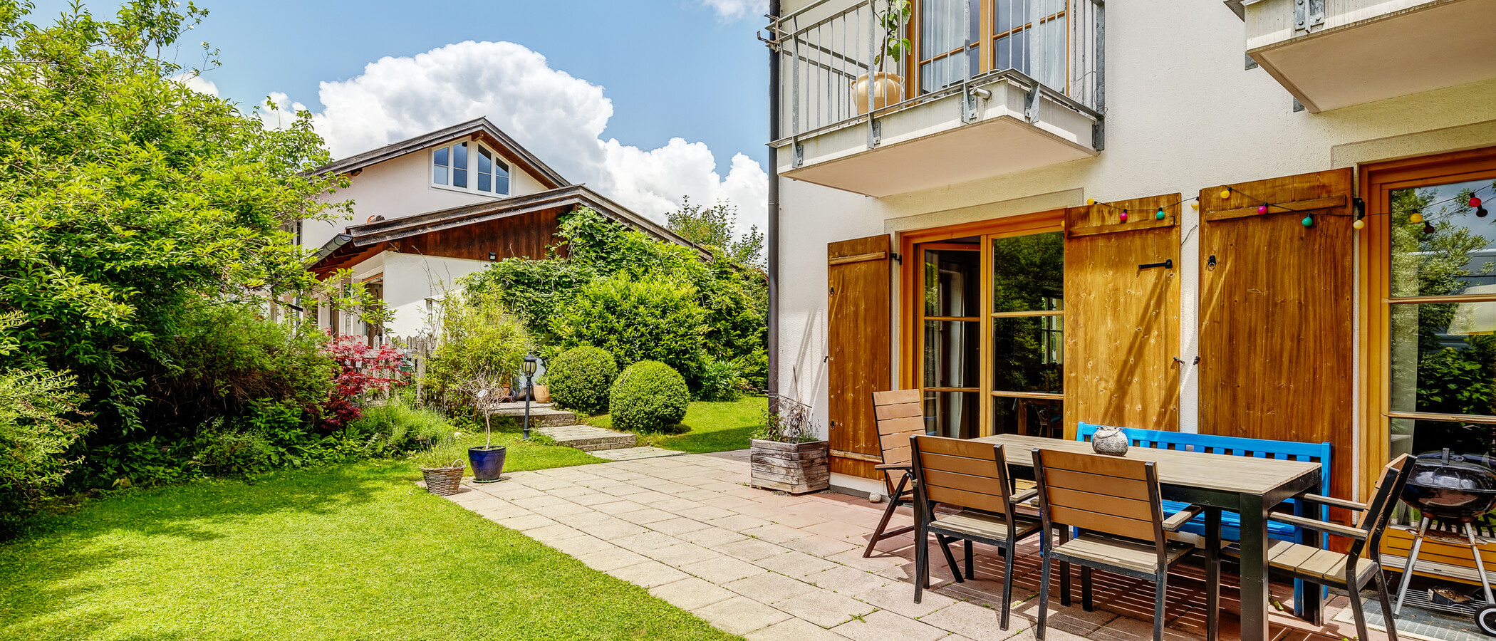 casa pareada Schäftlarn 02 jardín 13045