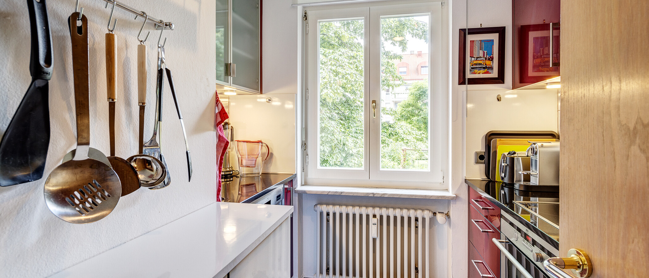 apartamento München Schwabing-Nord (zw. Belgrad- & Leopoldstraße) 01 cocina 13047