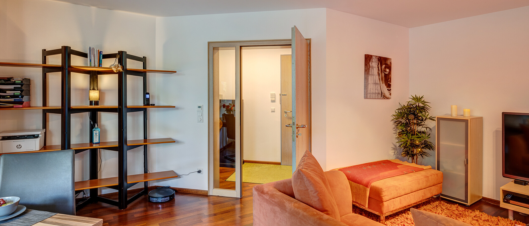 apartamento München Schwabing-Nord (zw. Belgrad- & Leopoldstraße) 02 zona de día  13047