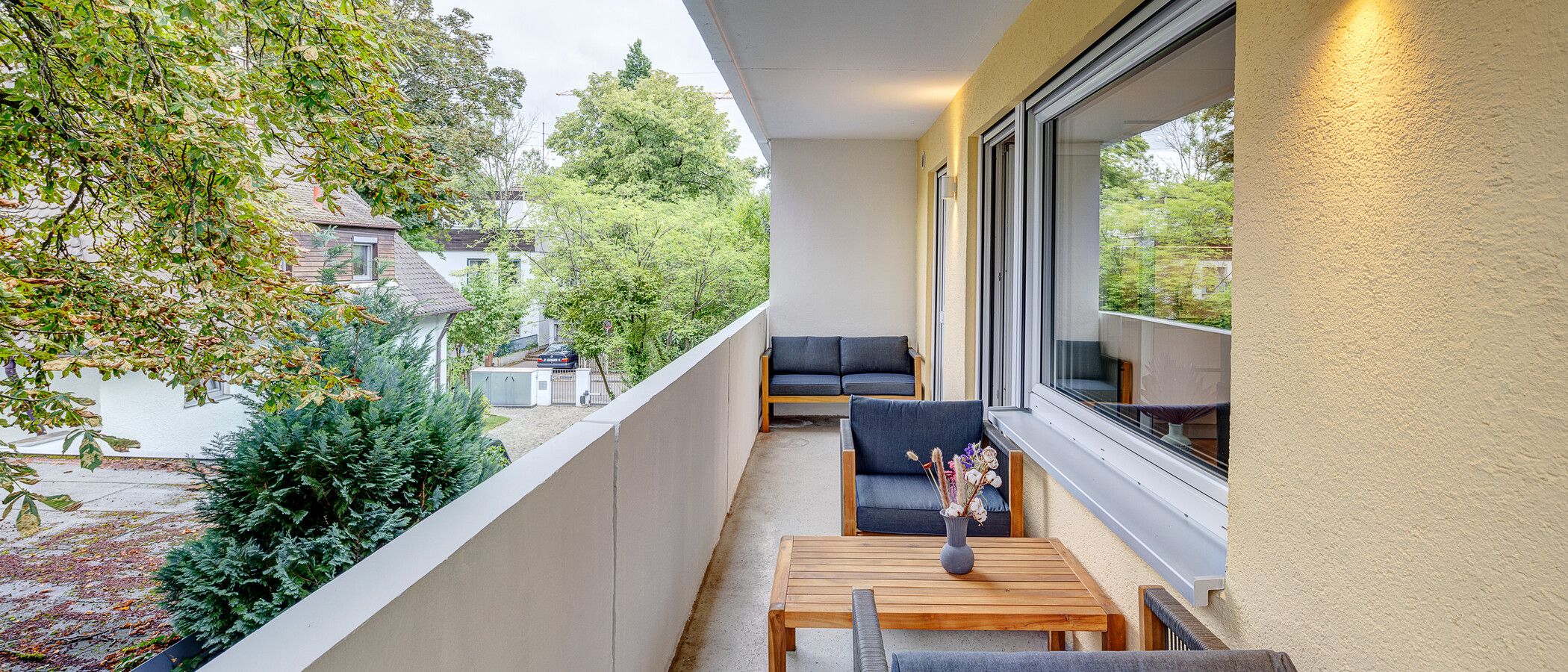 apartamento München Nymphenburg 01 balcón 13051