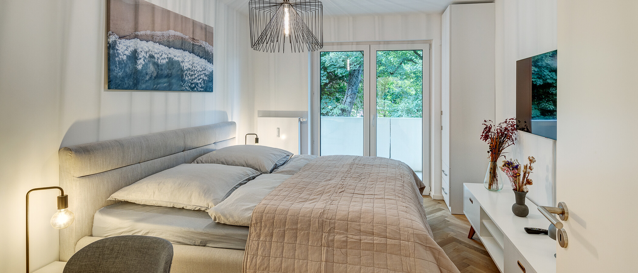 apartamento München Nymphenburg 01 dormitorio 13051