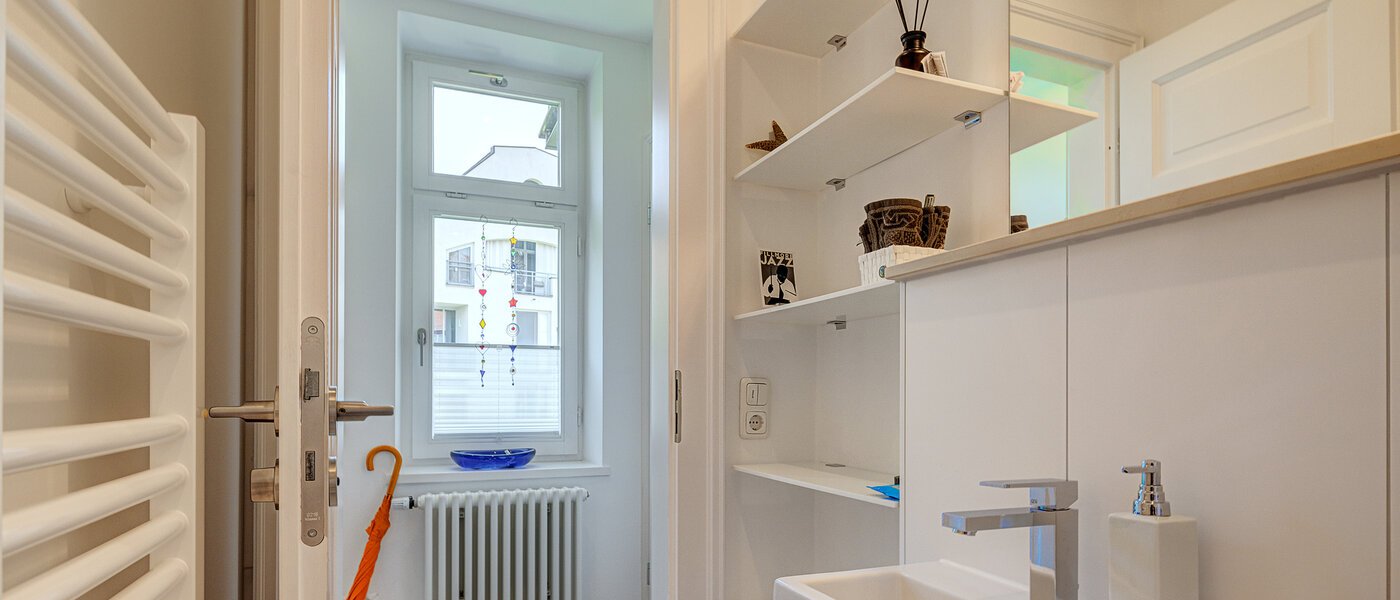 apartamento München Schwabing-West (rund um den Hohenzollernplatz) 02 WC de invitados 13089