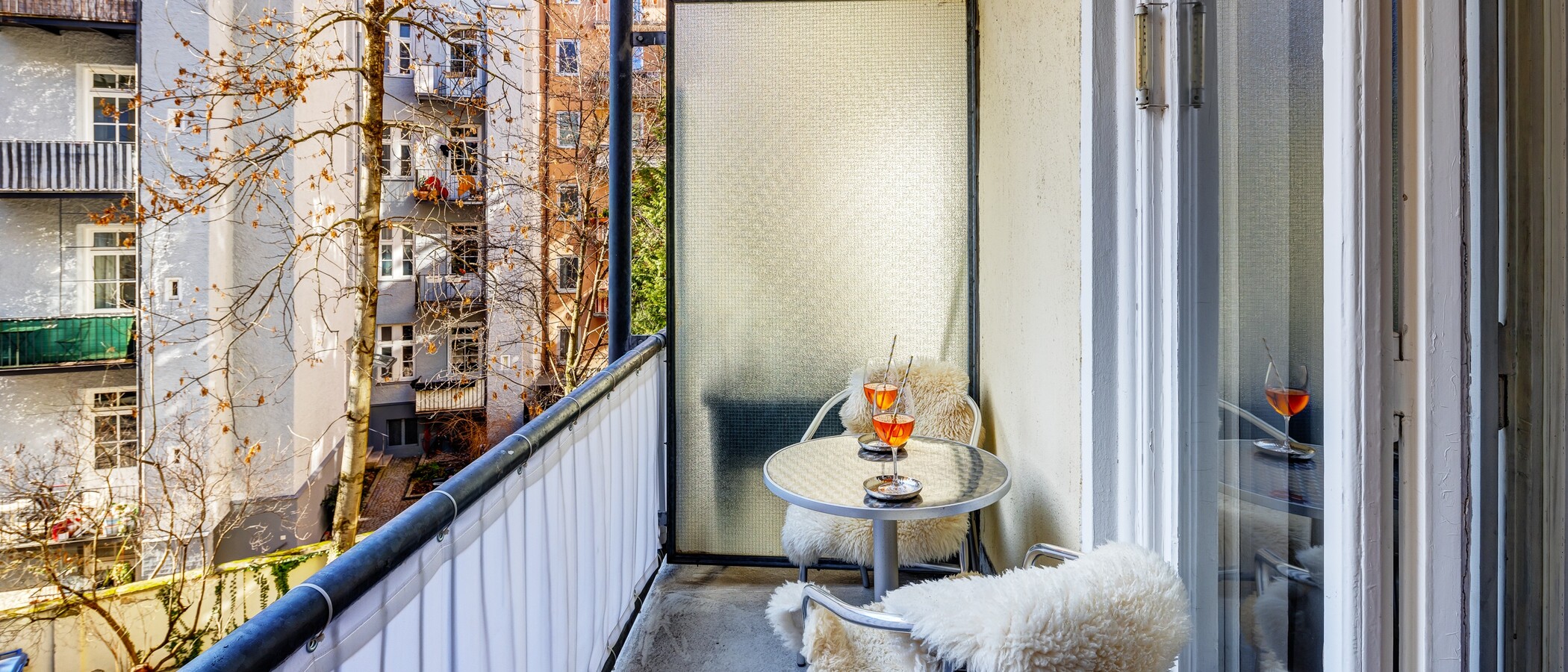 apartamento München Schwabing-West (rund um den Hohenzollernplatz) 01 balcón 1309
