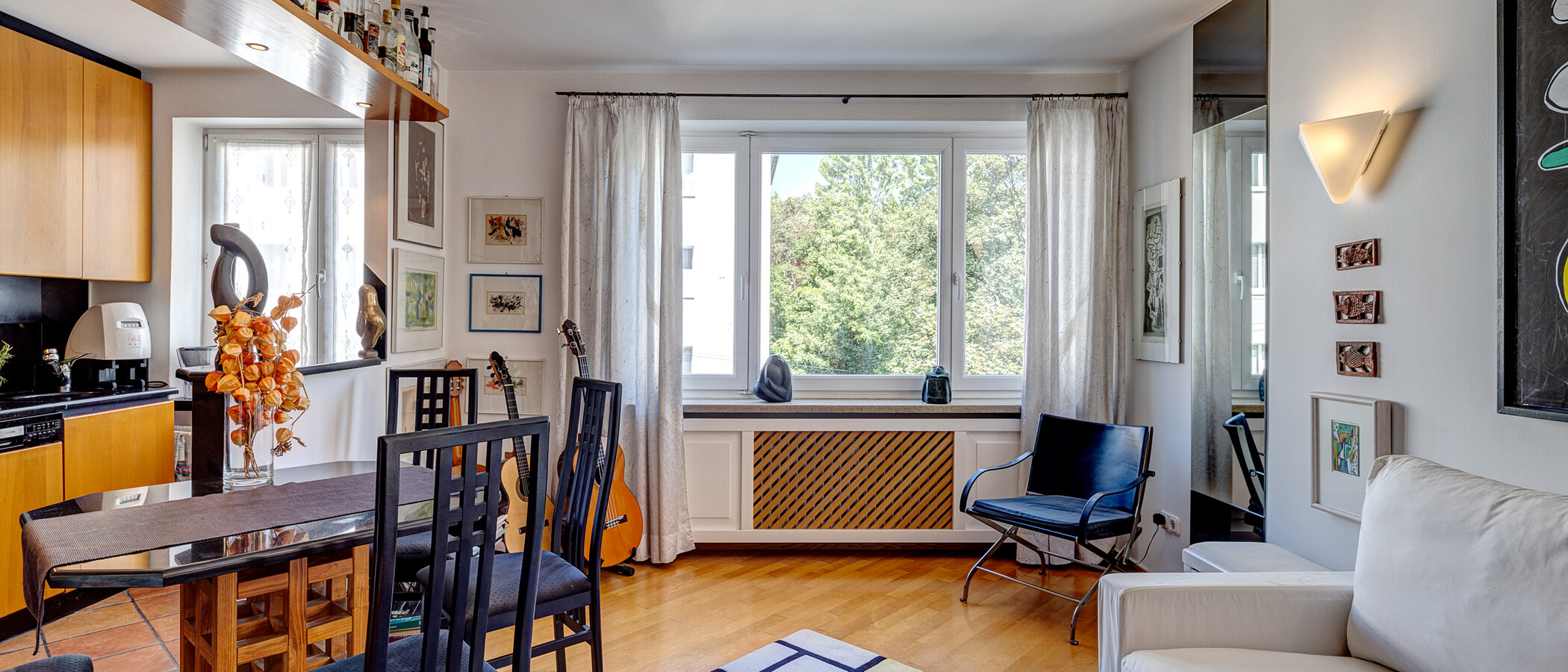 apartamento München Schwabing 04 zona de día  13107