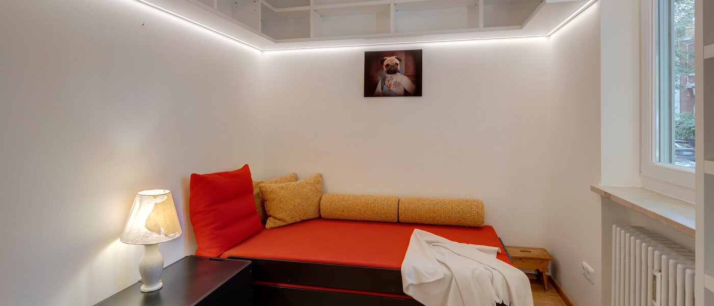 apartamento München Nymphenburg 02 Oficina / Habitación de invitados 13111