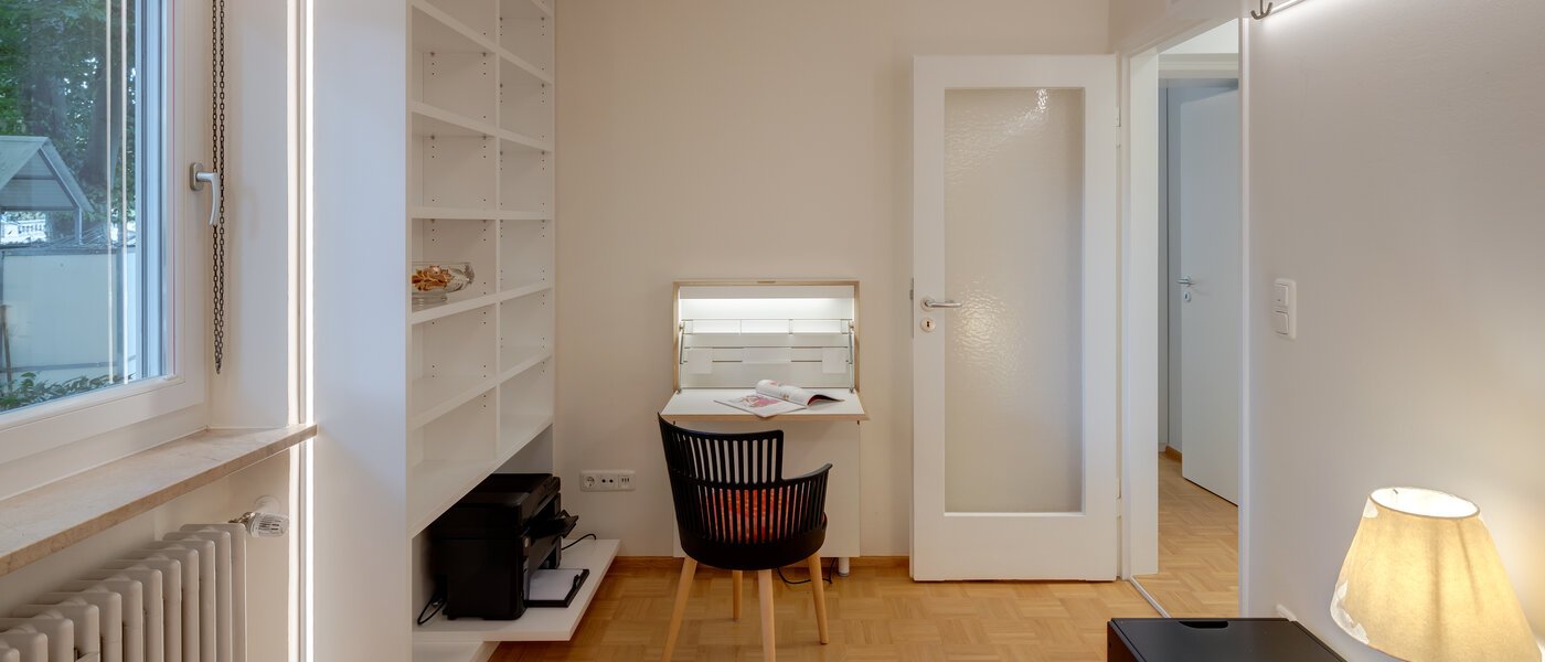 apartamento München Nymphenburg 03 Oficina / Habitación de invitados 13111